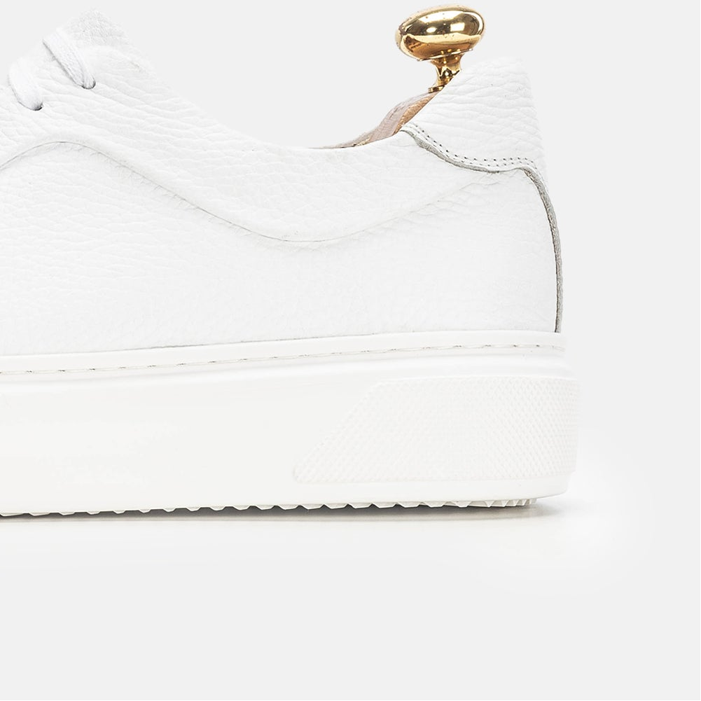 Volzak 400 Leather Sneakers White