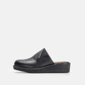 Volzak 051 Black Leather Clog