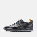 Volzak 5201 black leather sneaker