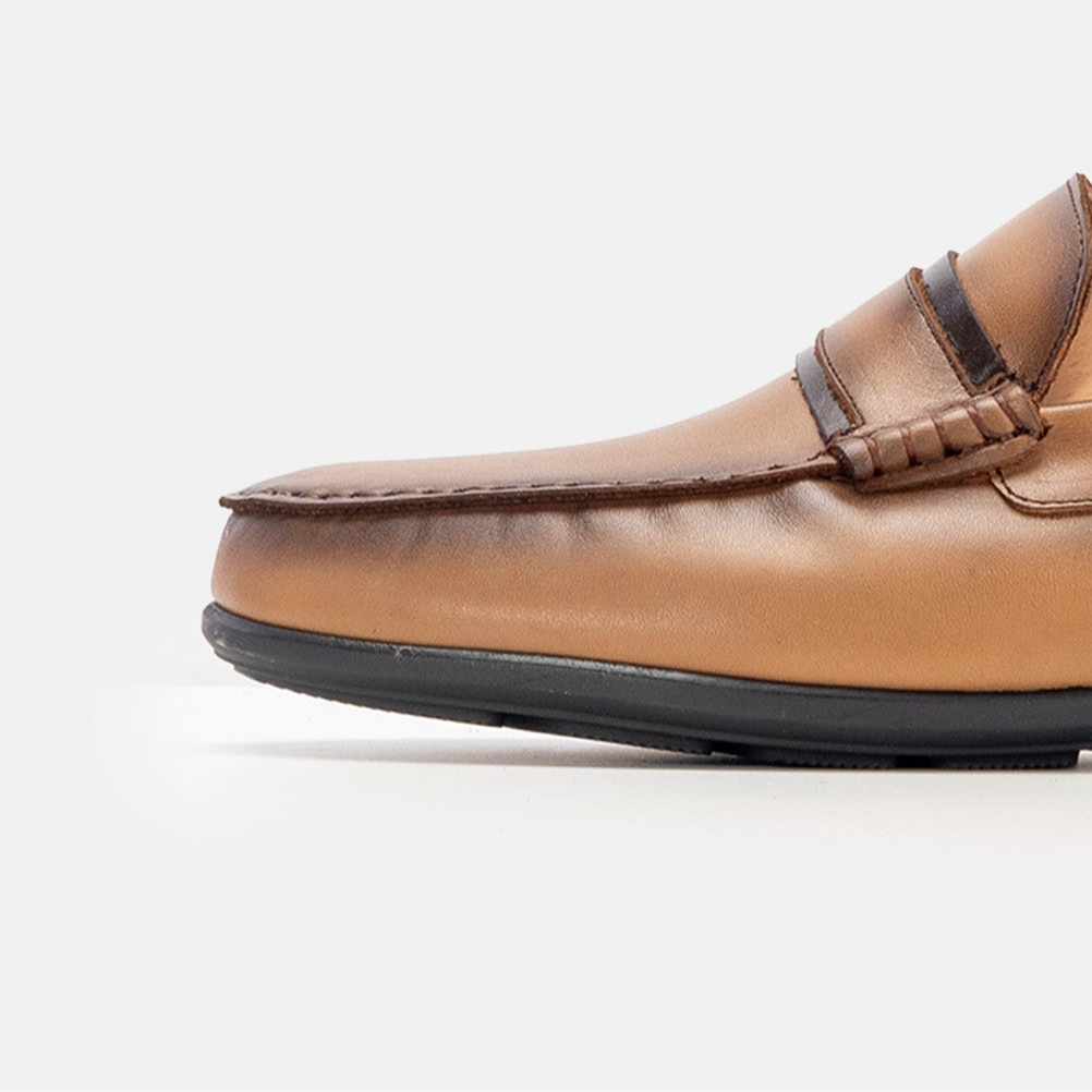 Volzak 5223 Sand Leather Moccasin