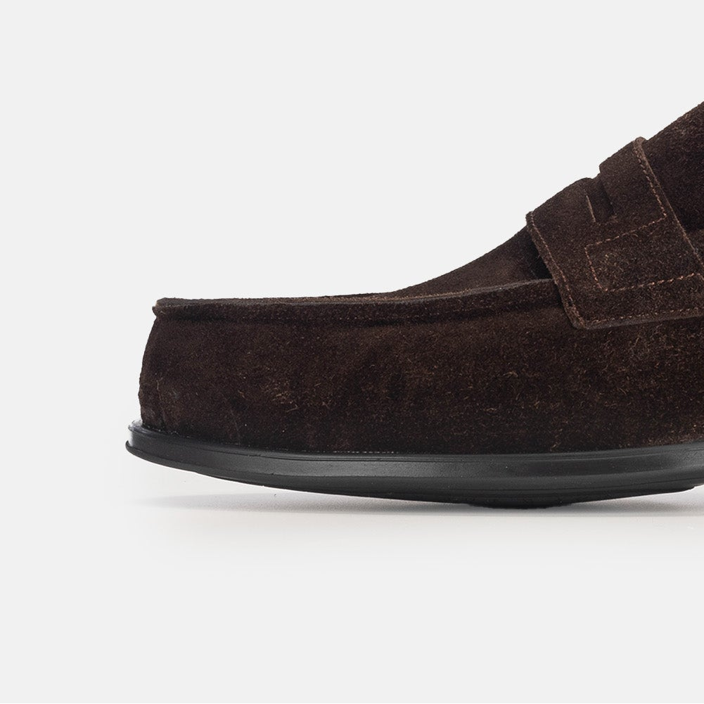 Volzak 5157 brown suede moccasin