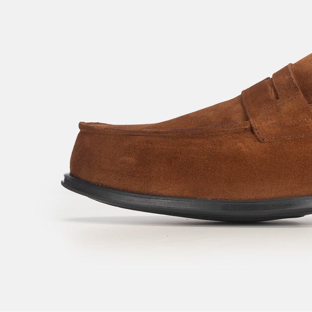Volzak 5157 camel suede moccasin