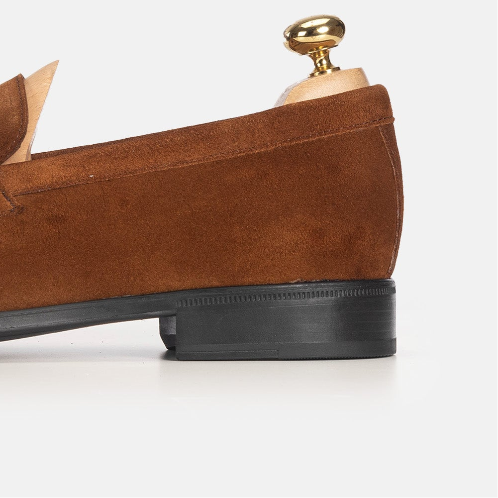 Volzak 5157 camel suede moccasin