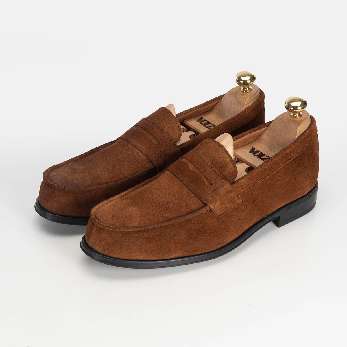 Volzak 5157 camel suede moccasin