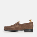 Volzak 5157 taupe suede moccasin