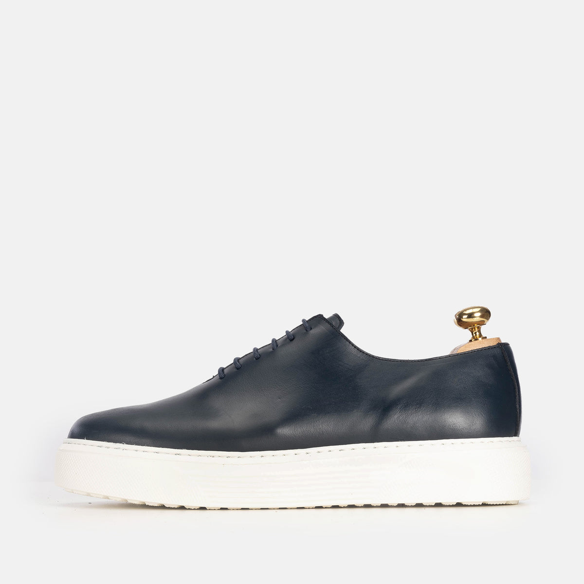 Volzak 5233 Blue leather sneaker