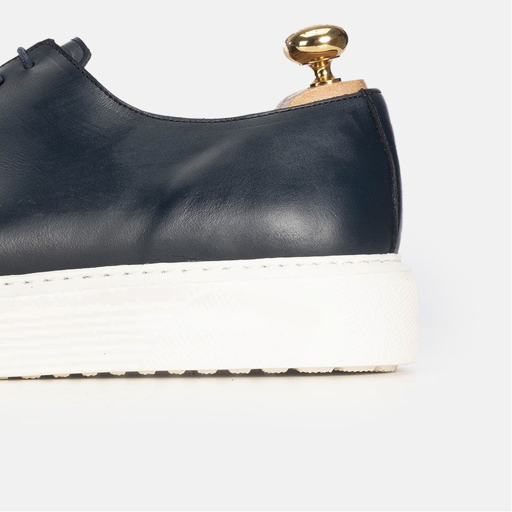 Volzak 5233 Blue leather sneaker
