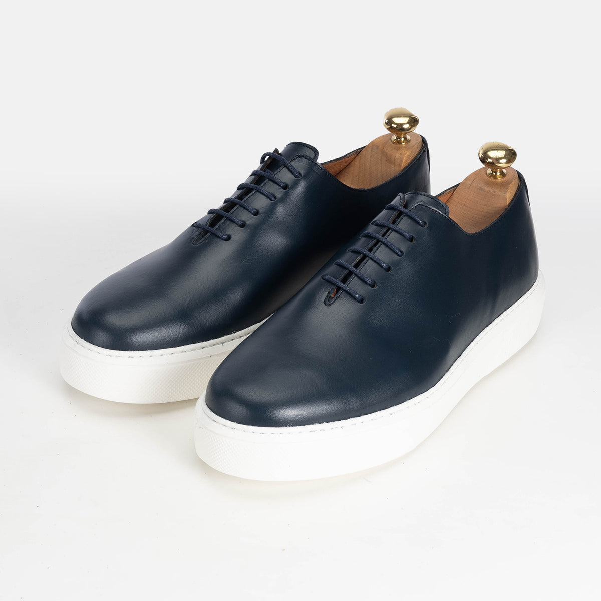 Volzak 5233 Blue leather sneaker