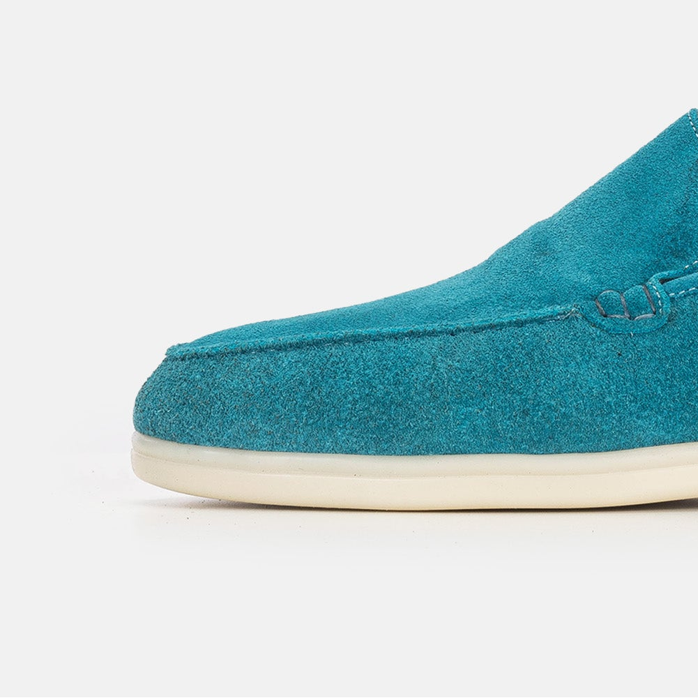 Volzak 3061 Turquoise Suede Loafer