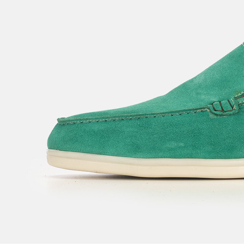 Volzak 3061 Royal Green Suede Moccasin