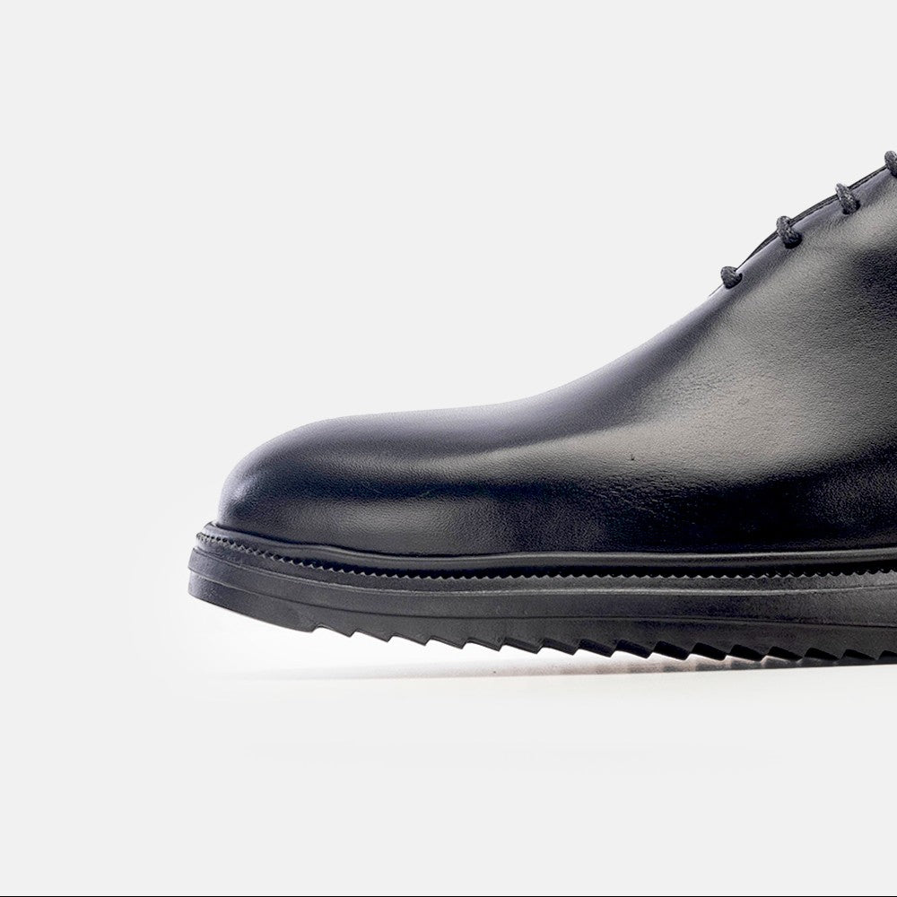 Volzak 5228 black leather shoe