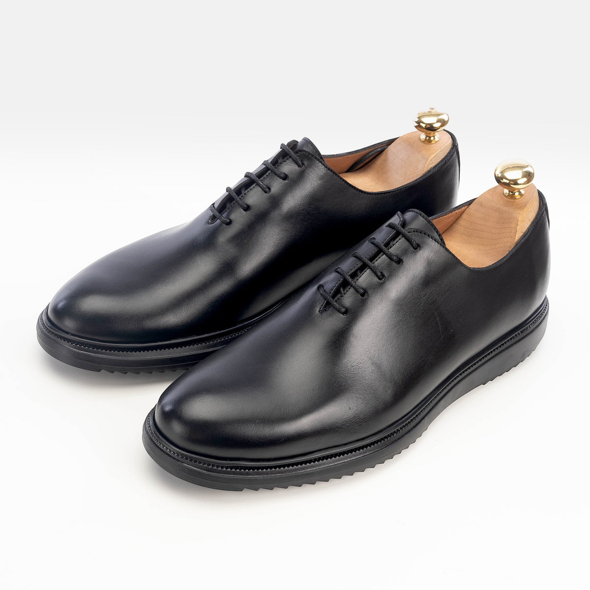 Volzak 5228 black leather shoe