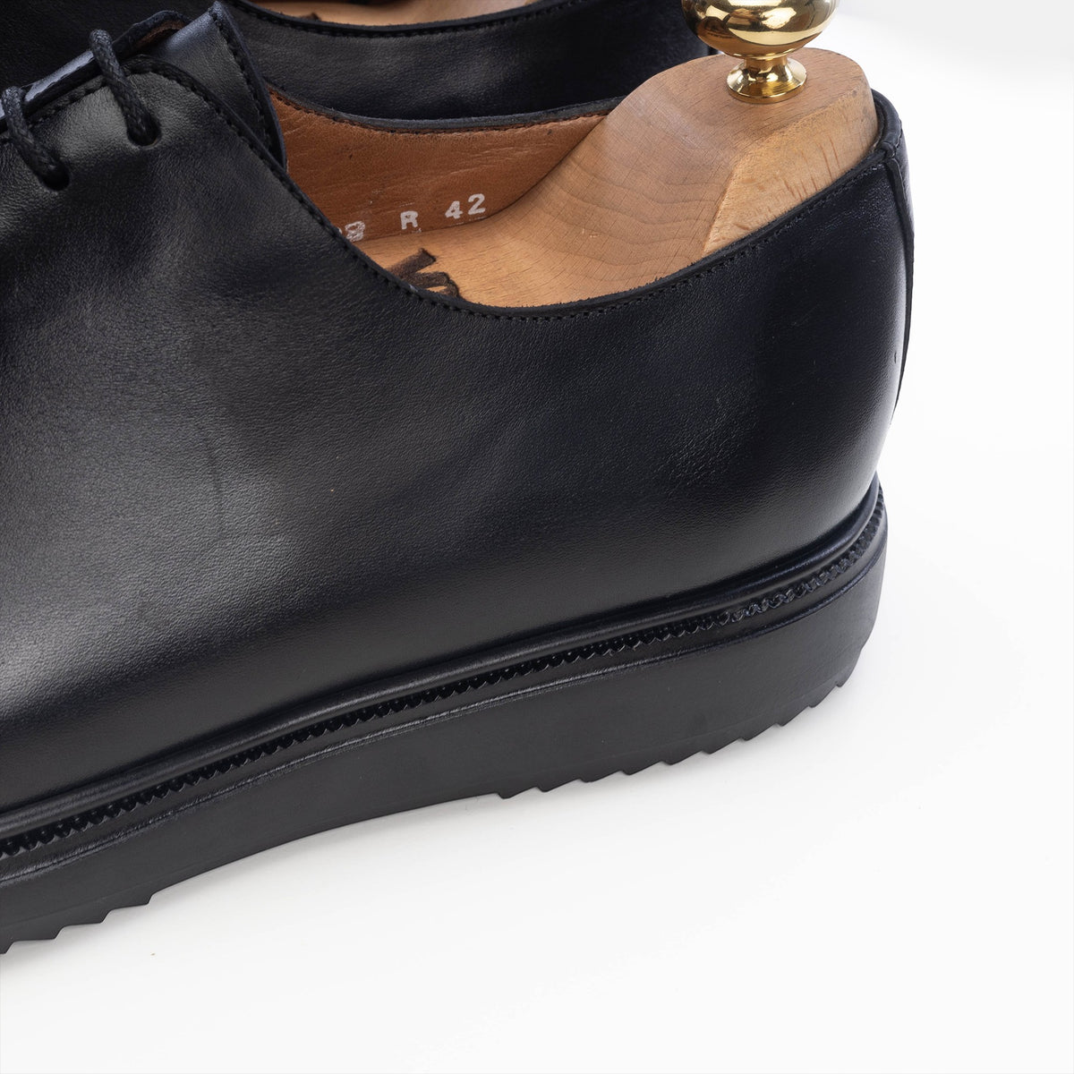 Volzak 5228 black leather shoe