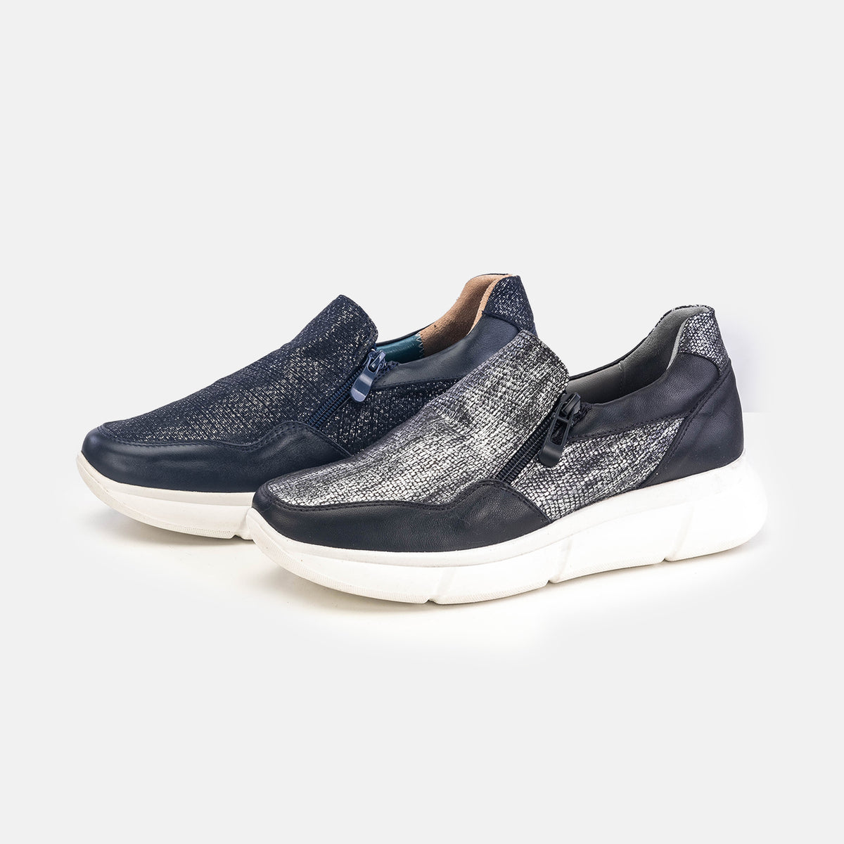 Volzak 178 Basket en cuir Noir