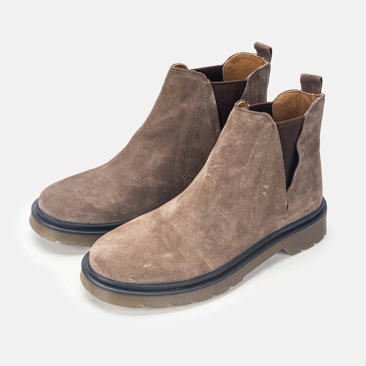 Volzak 109 Bottine en daim Taupe