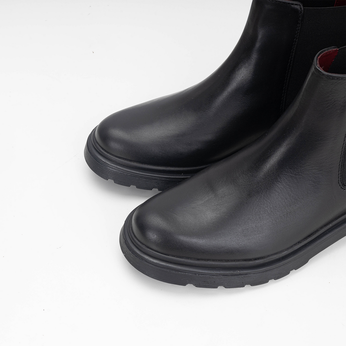 Volzak 5809 Bottine en cuir Noir