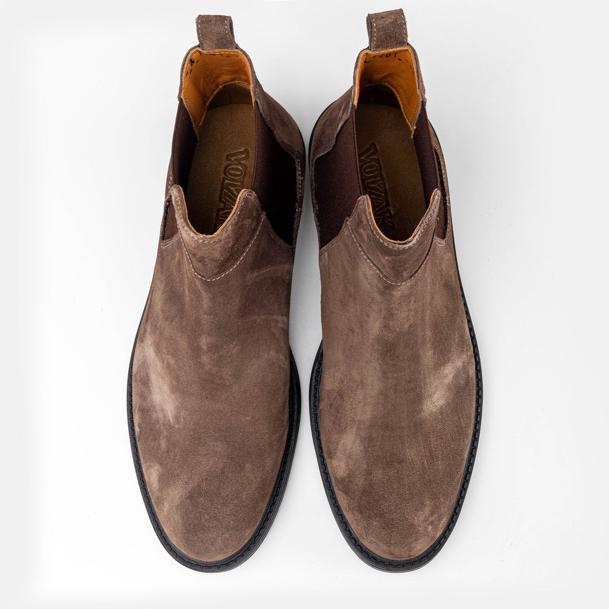 Volzak 7201 Taupe Suede Ankle Boot