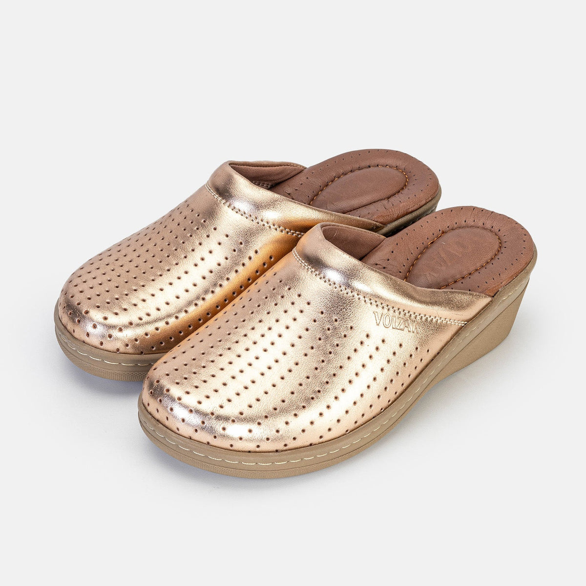 Volzak 381 Sabot médical femme Bronze