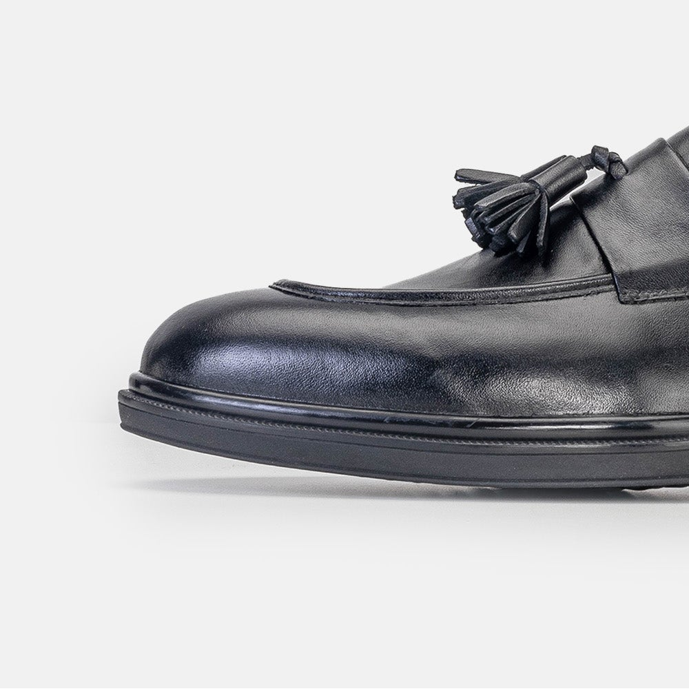 Volzak 4048 Black Leather Shoe