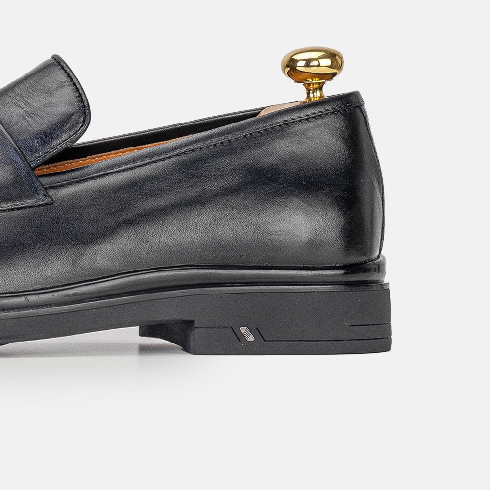 Volzak 4048 Black Leather Shoe