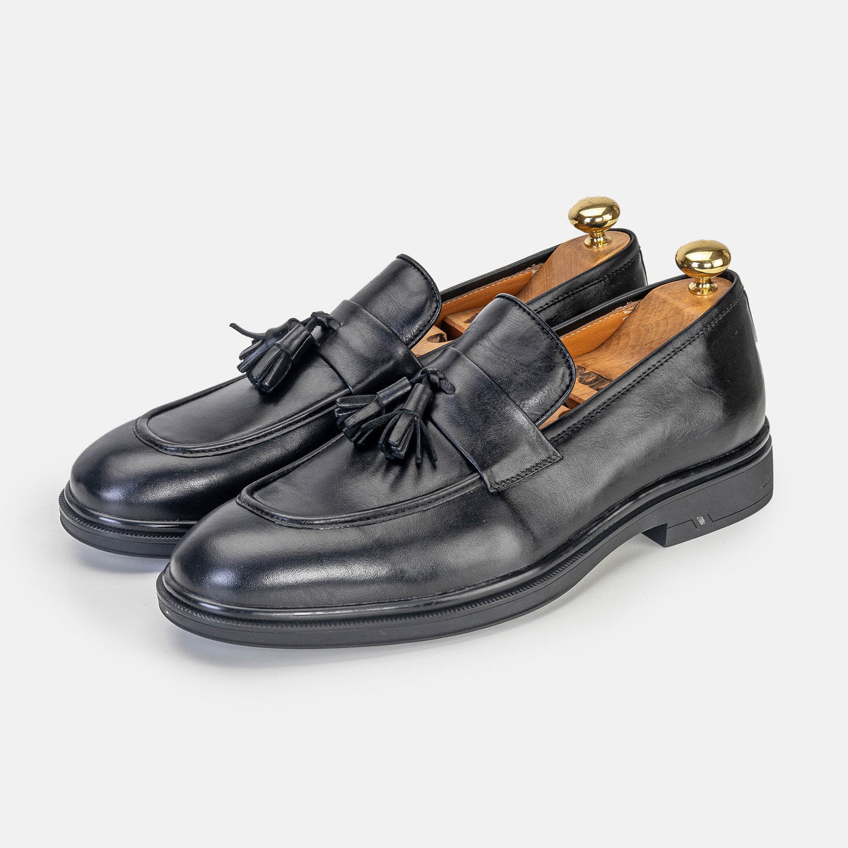 Volzak 4048 Black Leather Shoe