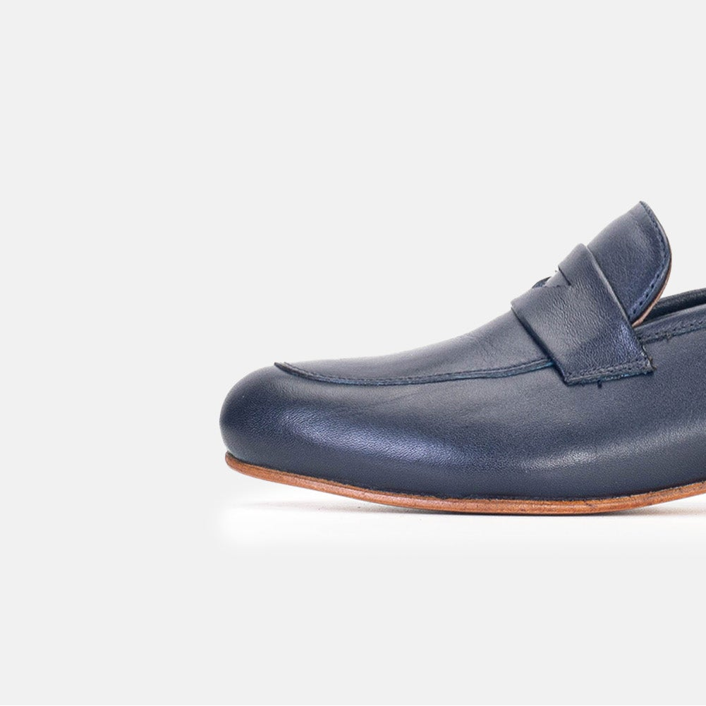 Volzak 3037 Blue Leather Shoe