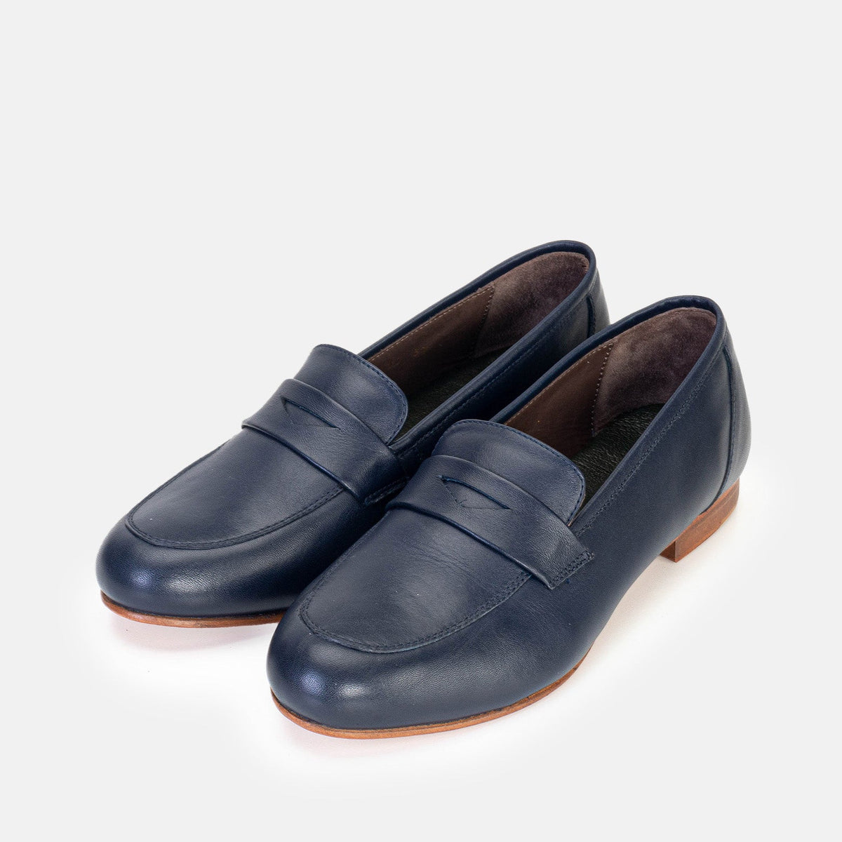 Volzak 3037 Blue Leather Shoe
