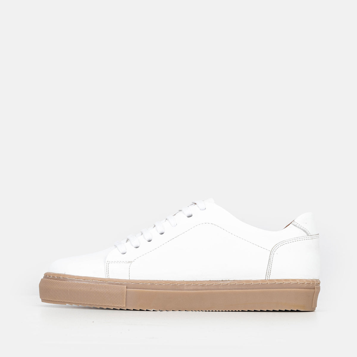 Volzak 5150 White Leather Sneakers