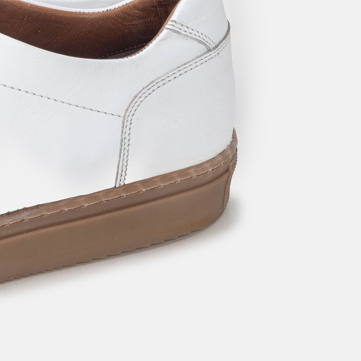 Volzak 5150 White Leather Sneakers