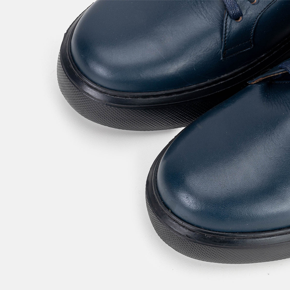 Volzak 5301 leather sneaker Blue