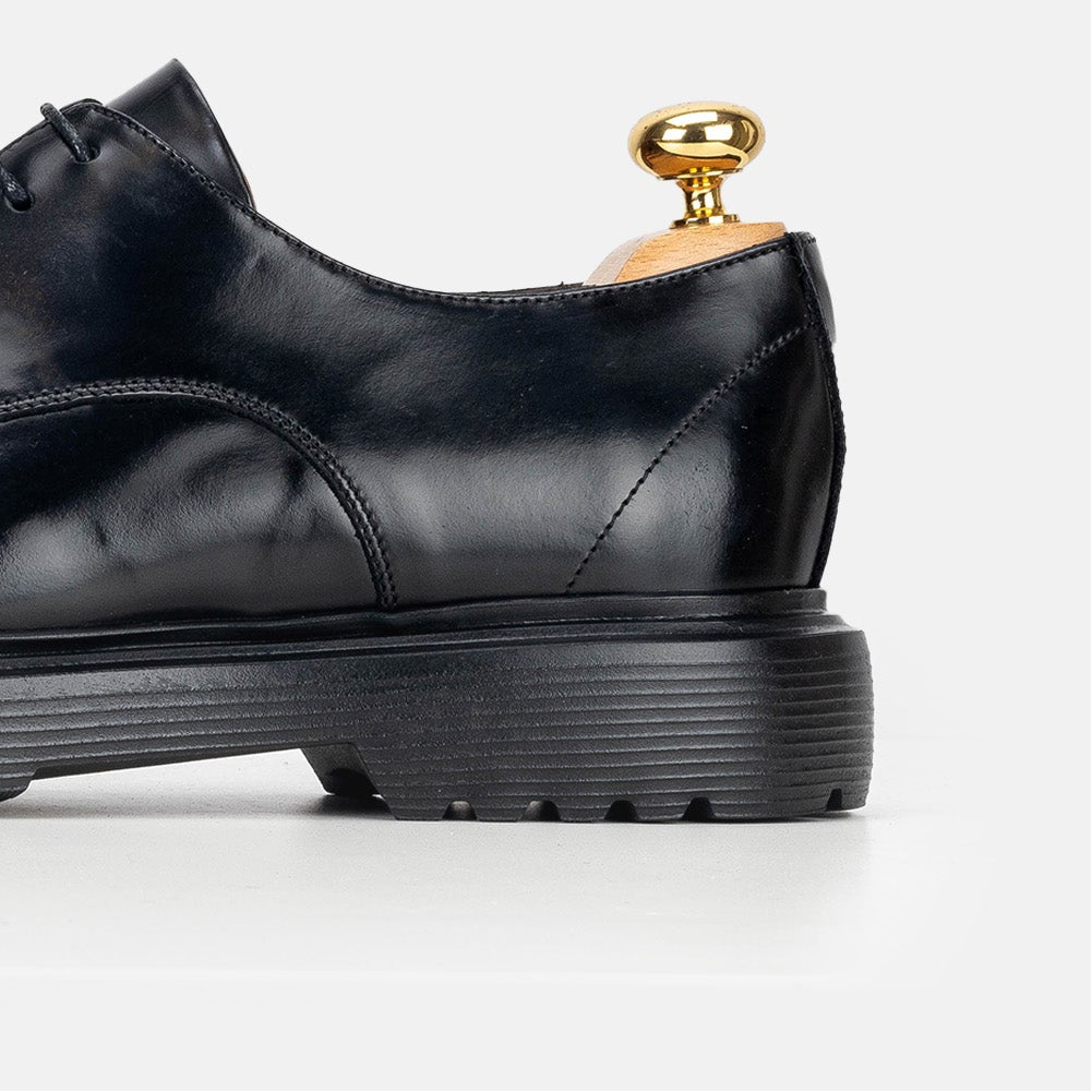 Volzak 5318 Black Demaskable Leather Shoe