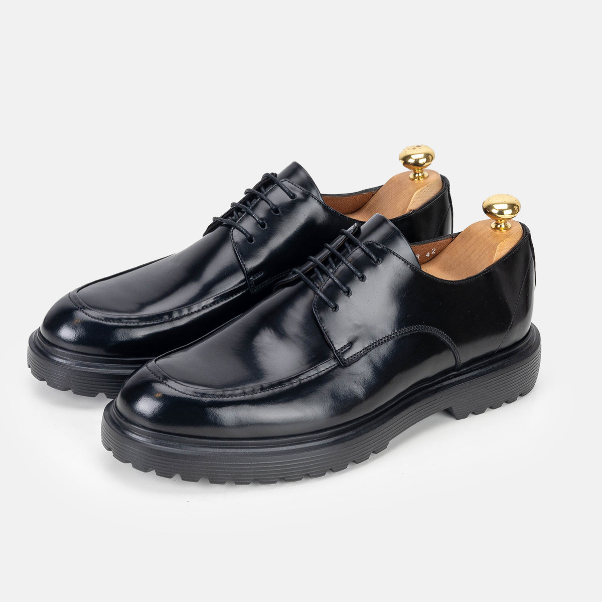 Volzak 5318 Black Demaskable Leather Shoe