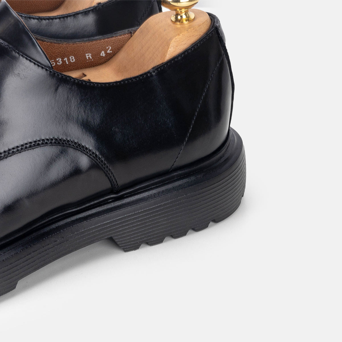 Volzak 5318 Black Demaskable Leather Shoe