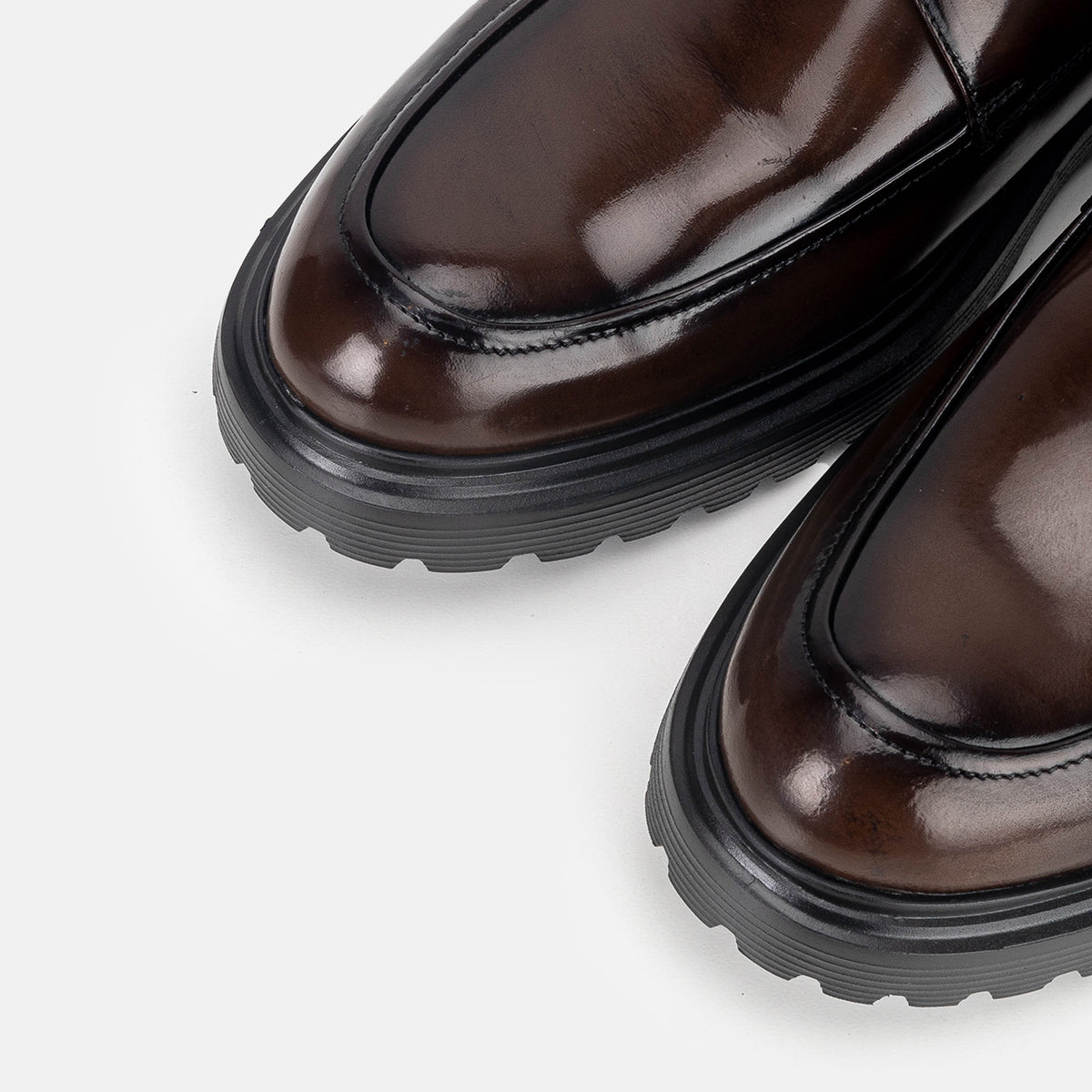 Volzak 5318 Leather Shoe Unmaskable Vintage Brown