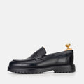 Volzak 5308 leather shoe Black