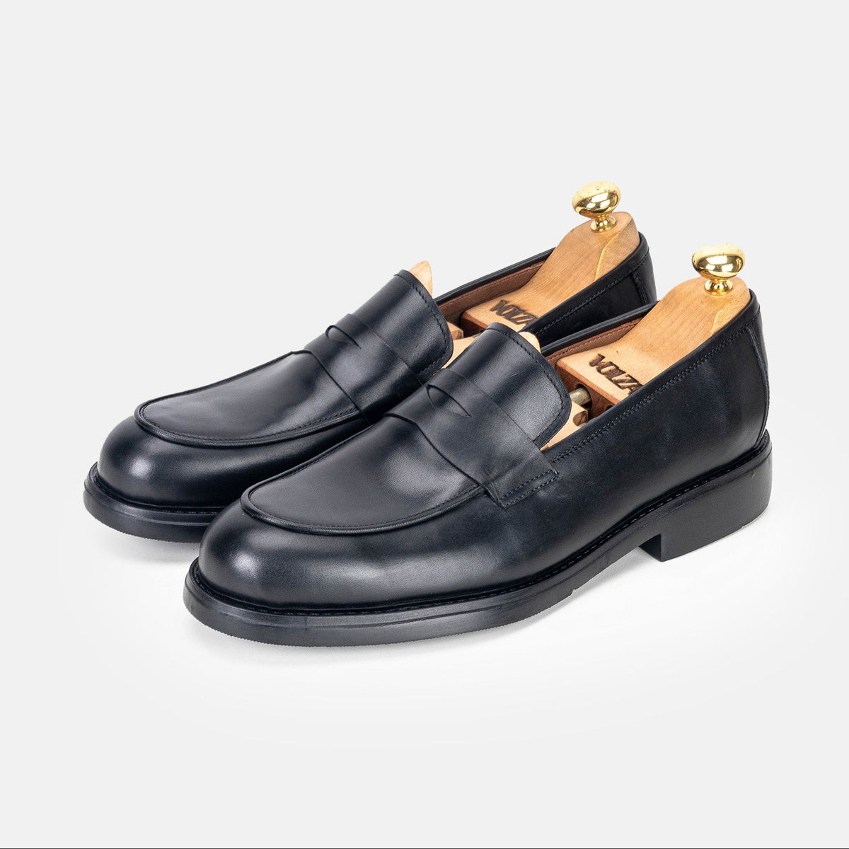 Volzak 5321 leather shoe Black