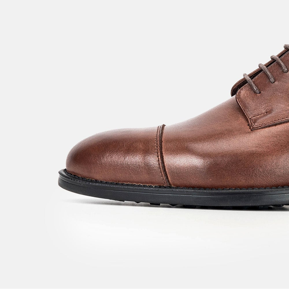 Volzak 6625 Brown Leather Shoe