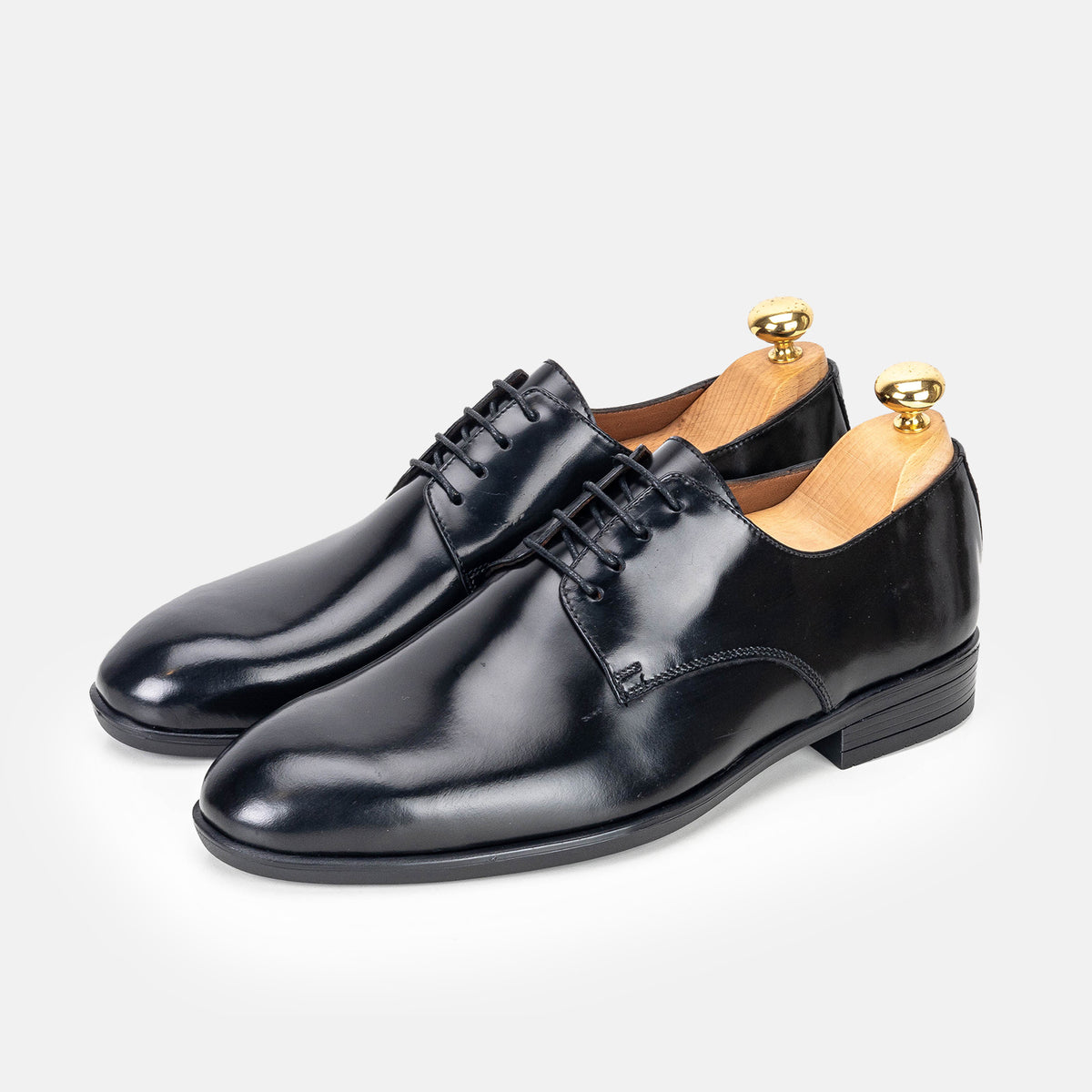 Volzak 5325 Black Demaskable Leather Shoe