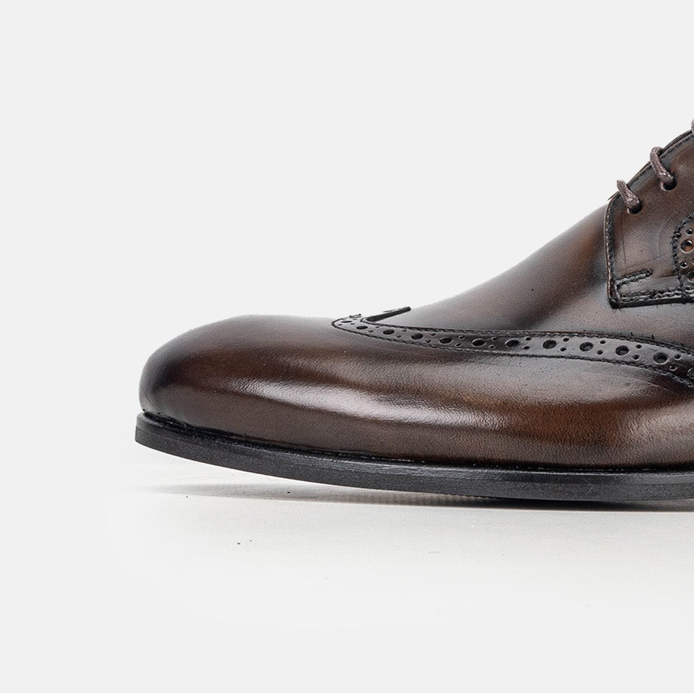 Volzak 5331 Leather Shoe Unmaskable Vintage Brown