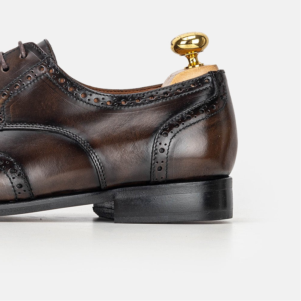Volzak 5331 Leather Shoe Unmaskable Vintage Brown