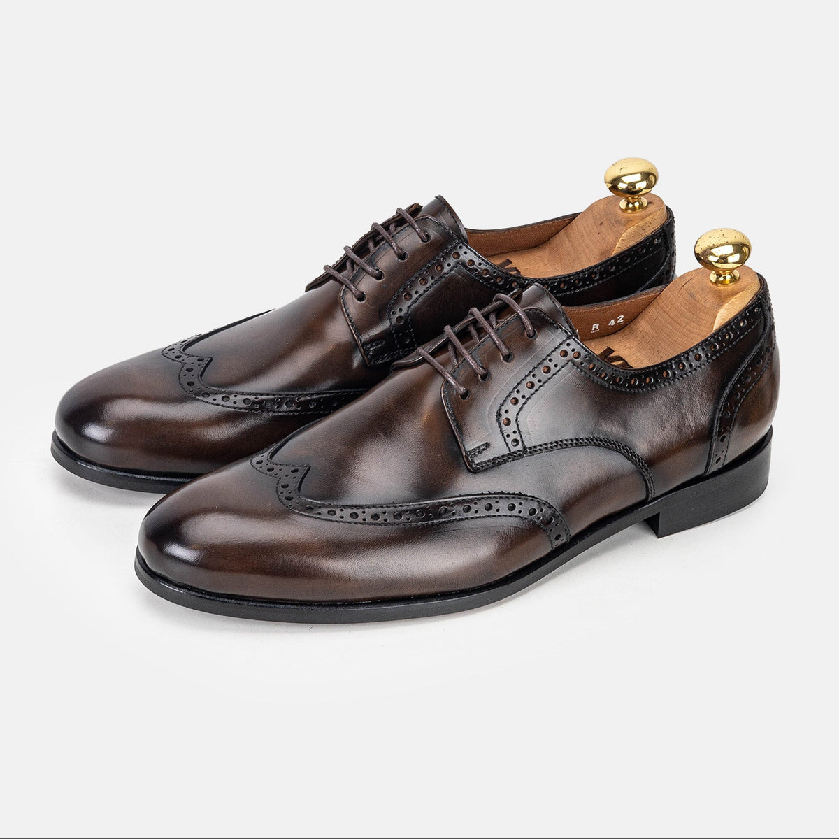 Volzak 5331 Leather Shoe Unmaskable Vintage Brown