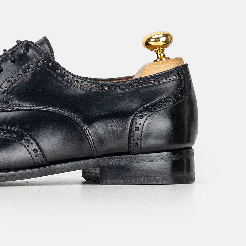 Volzak 5331 Black Demaskable Leather Shoe