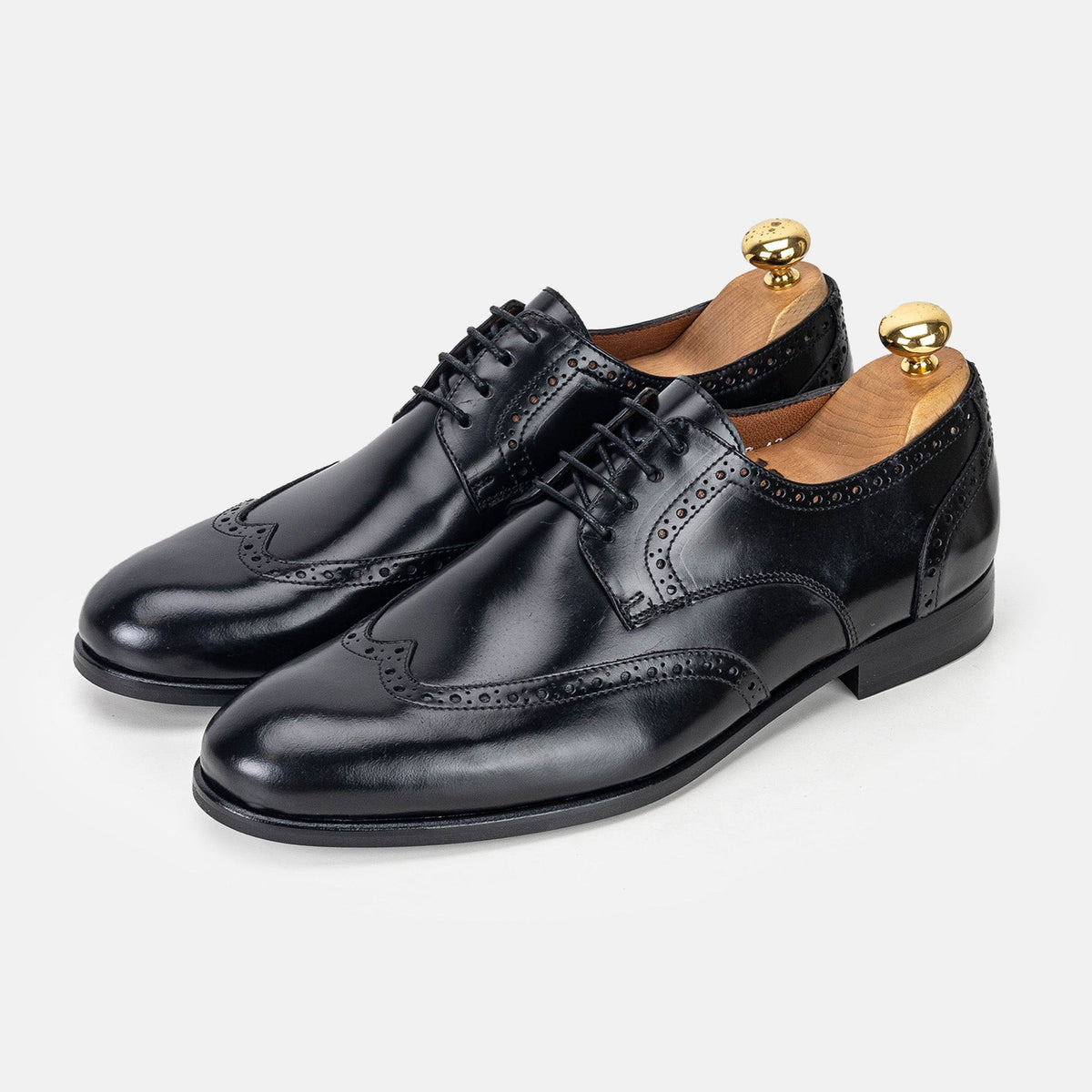 Volzak 5331 Black Demaskable Leather Shoe