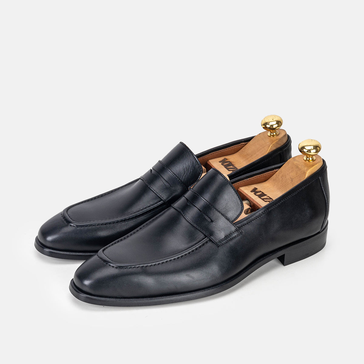 Volzak 5330 leather shoe Black