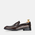 Volzak 5328 chaussure en cuir Démasquable Marron vintage
