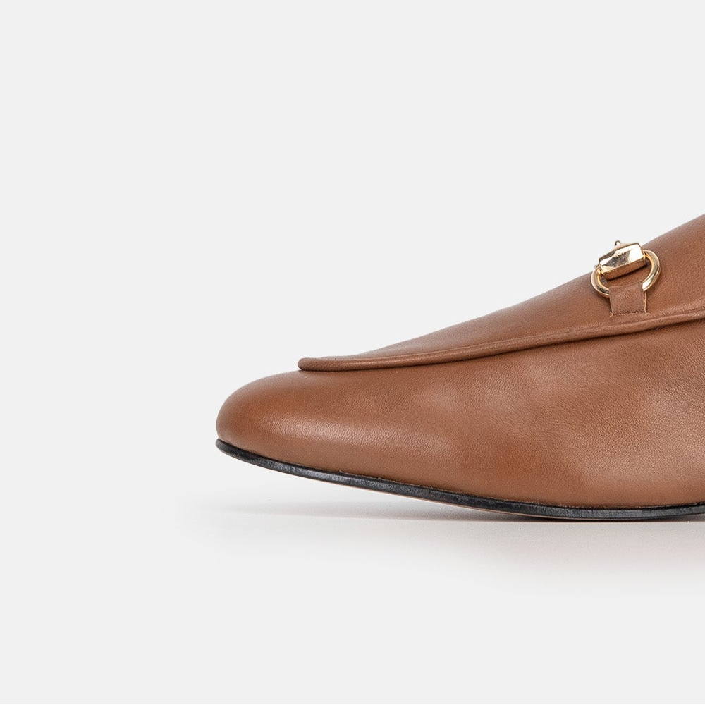 Volzak 3060 Camel Leather Mule