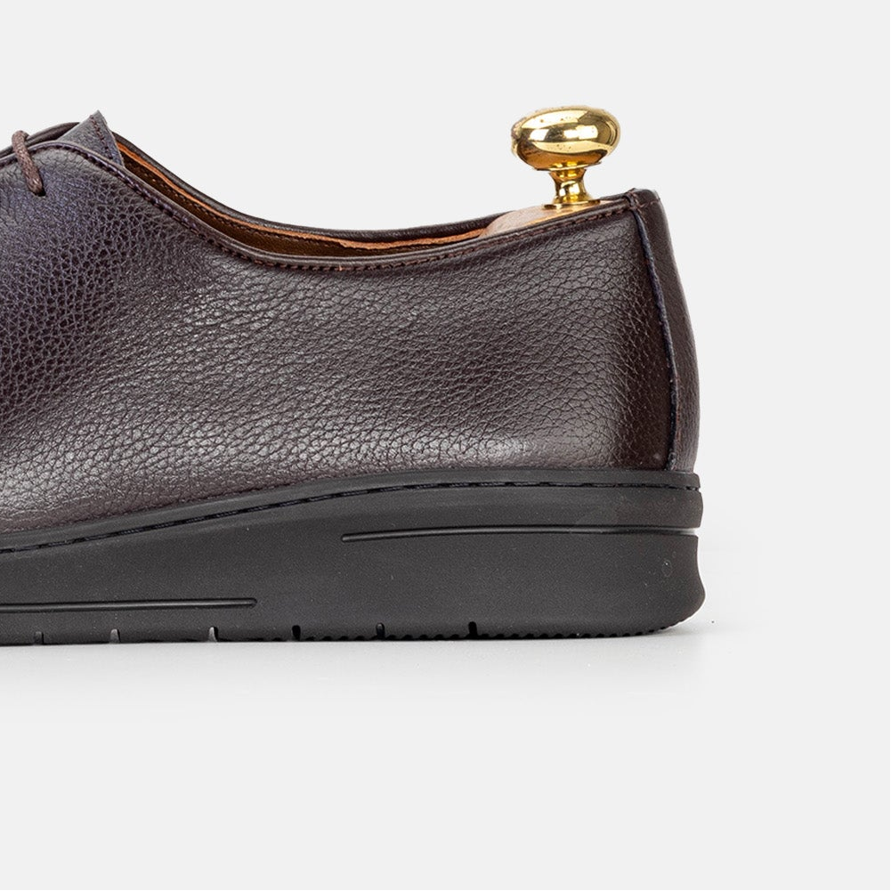 Volzak 6071 basket en cuir Marron