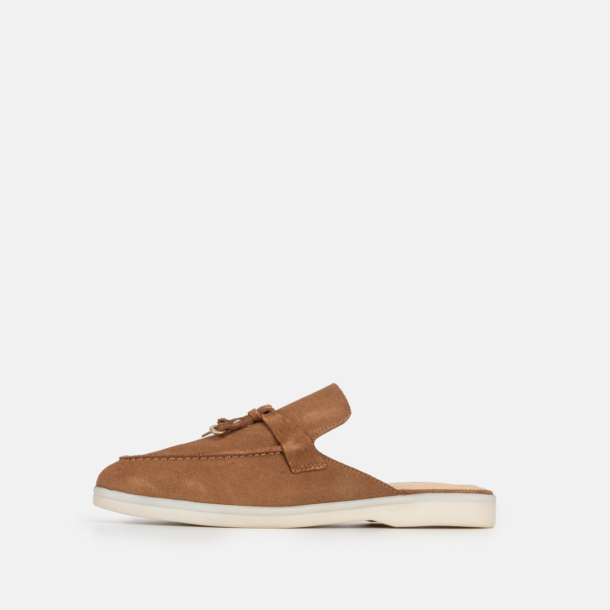 Volzak 0777 Camel suede mule