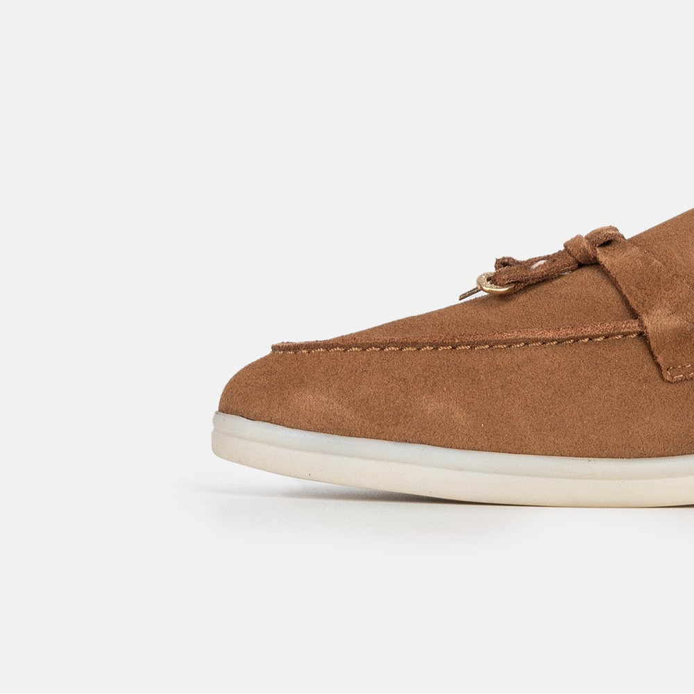 Volzak 0777 Camel suede mule