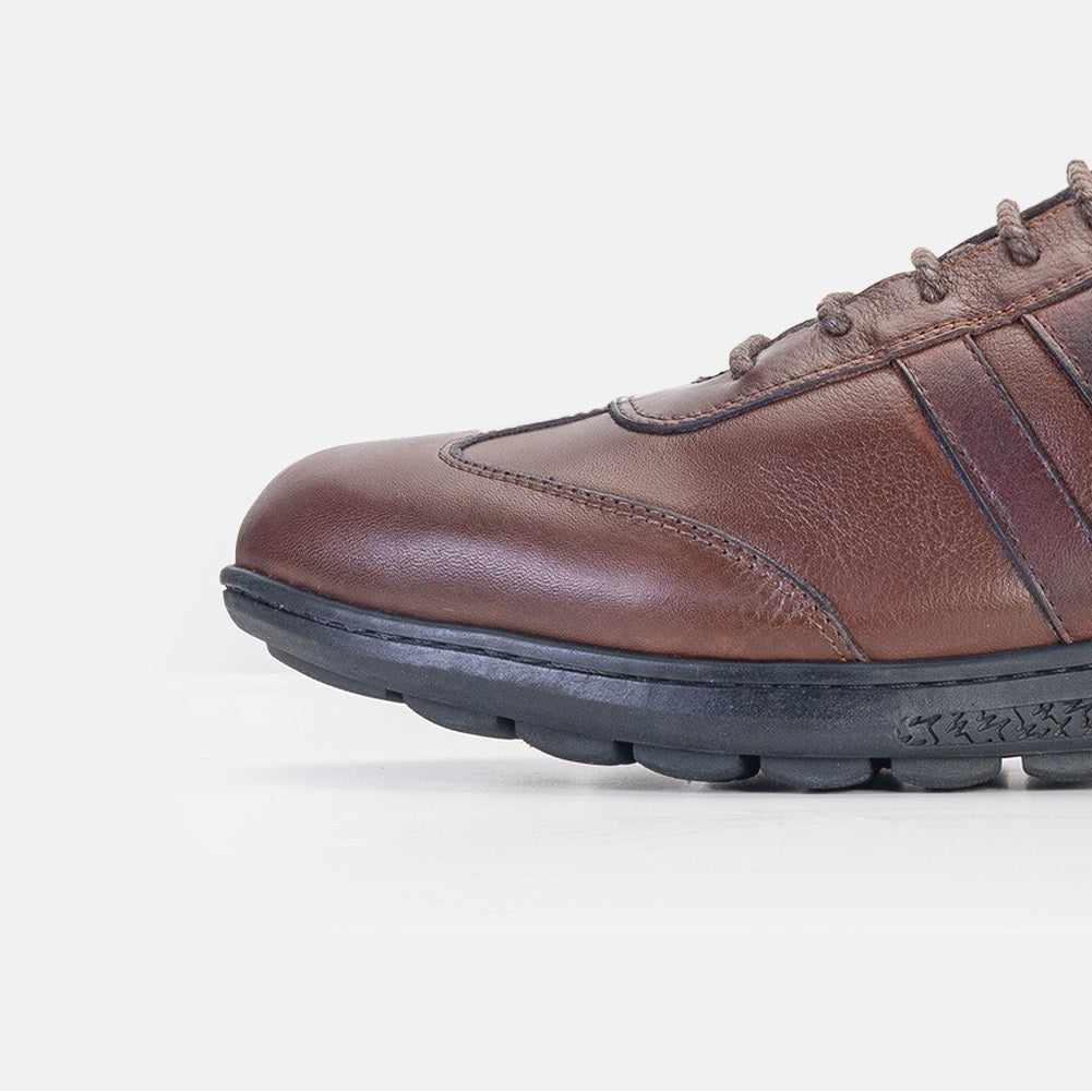 Volzak 6042 s Brown Leather Shoe